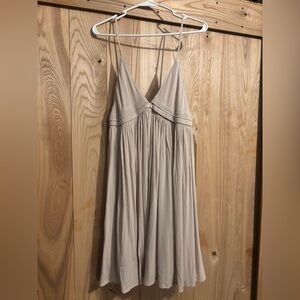 AEMI + CO Taupe Dress M